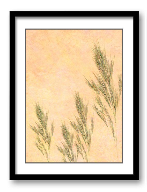 Wheat Field Green Beige Landscape Nature Art Print Old Antique Vintage Printable Bathroom Bedroom